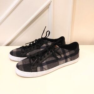 Cole Haan Wool Check Sneakers Size 7B